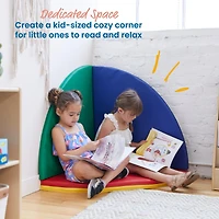 ECR4Kids SoftZone All-Around Activity Mat, Assorted, 4-Piece