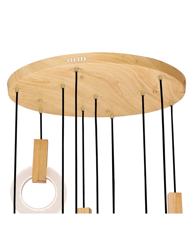 Cwi Lighting 96" Metal Anello Led Pendant