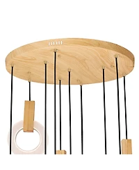 Cwi Lighting 96" Metal Anello Led Pendant