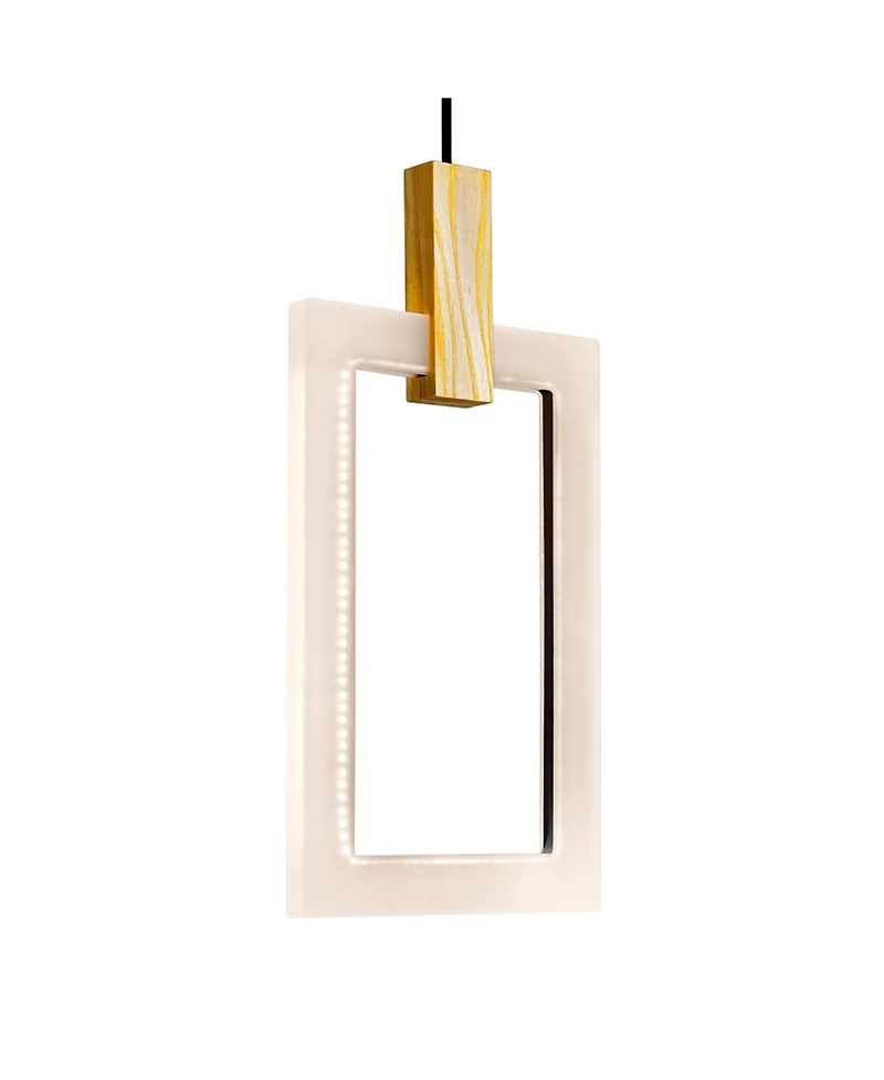 Cwi Lighting 88" Metal Anello Led Pendant