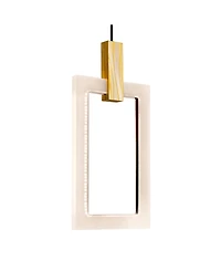 Cwi Lighting 88" Metal Anello Led Pendant