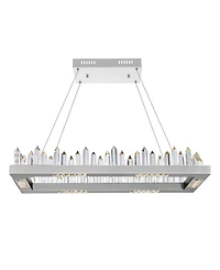 Cwi Lighting 6" Metal Agassiz Led Island and Pool Table Chandelier