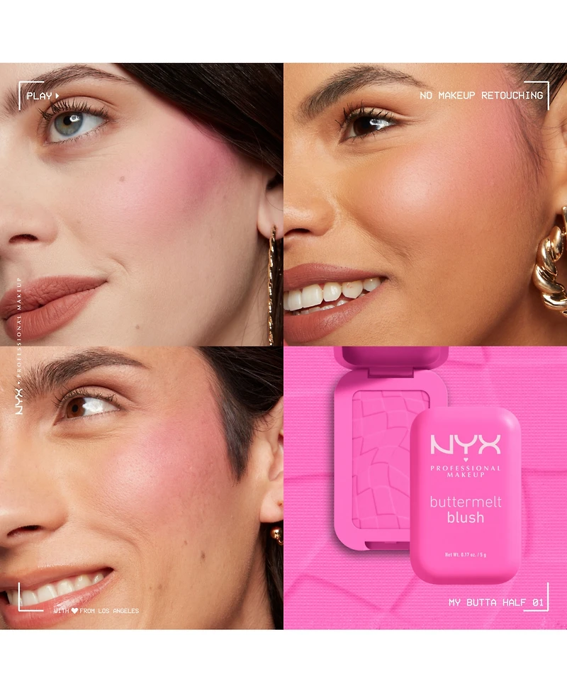 Nyx Professional Makeup Buttermelt Blush