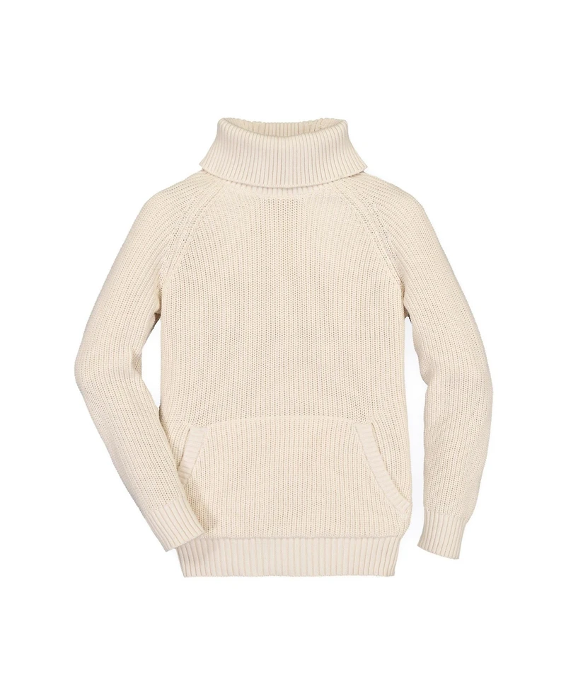 Hope & Henry Womens' Ribbed Turtleneck Sweater