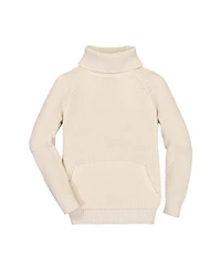 Hope & Henry Womens' Ribbed Turtleneck Sweater