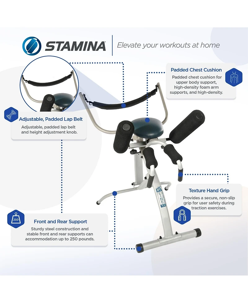 Stamina Products Inline Traction Control System for Spinal Decompression