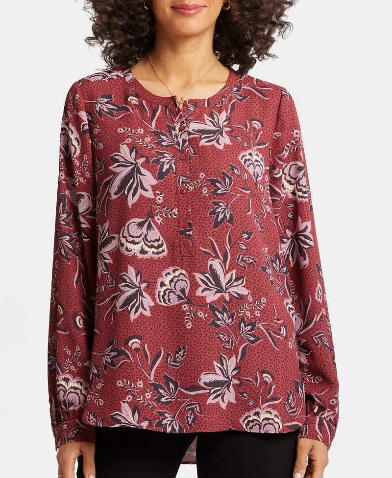 Nydj Women's Simone Round Neck Top