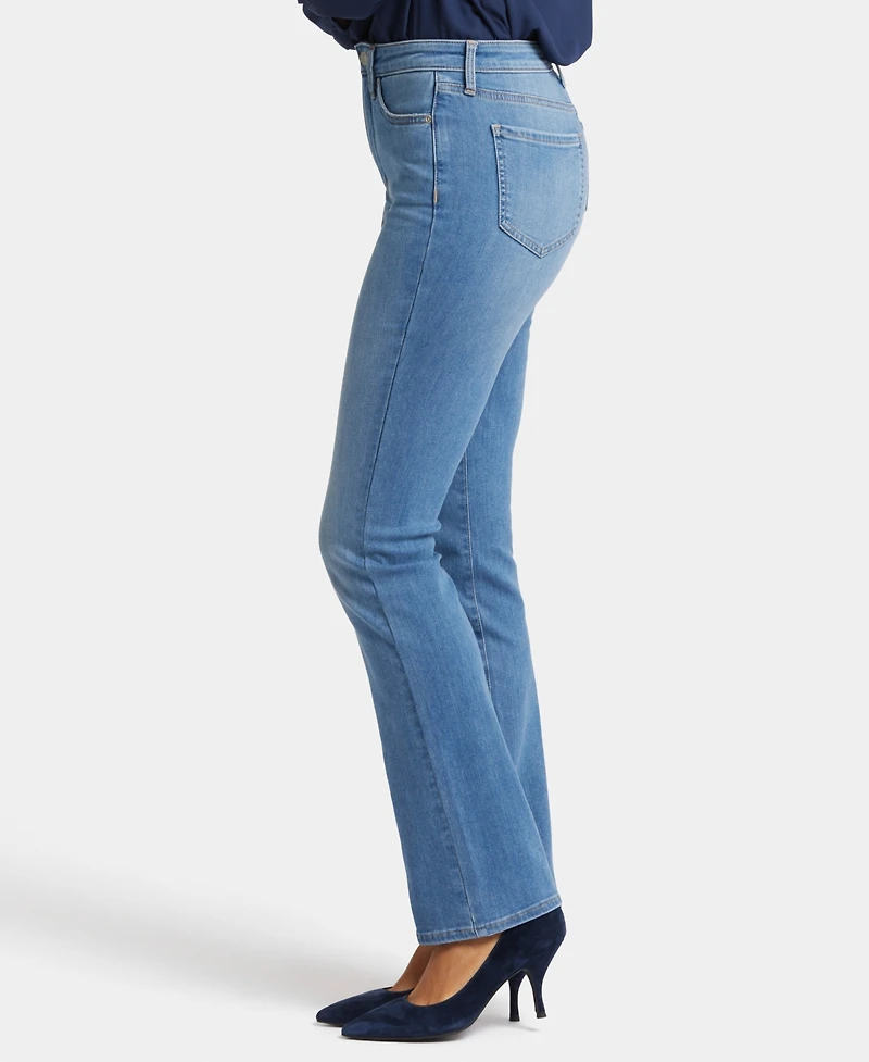 Nydj Women's High Rise Billie Mini Bootcut Jeans