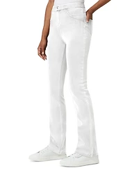 Hue Women's High-Rise Denim Baby Bootcut Leggings