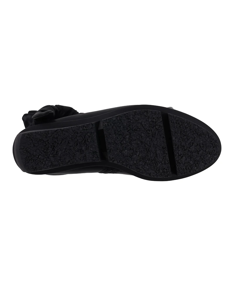 Gc Shoes Women's Lavan Bow Detail Ankle Boots