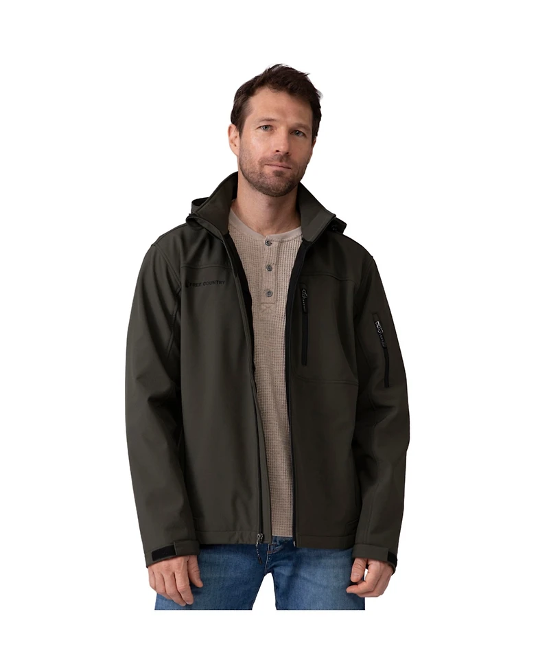 Free Country Men's Odyssey Ii Flex Super Softshell Jacket