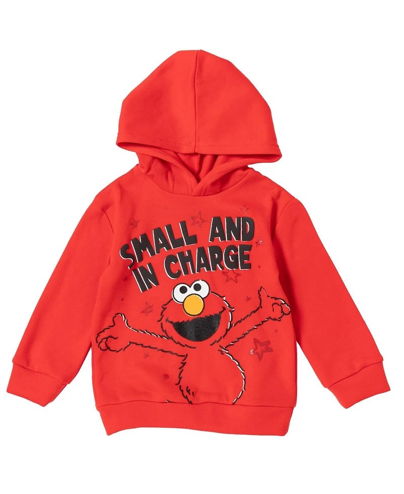 Sesame Street Baby Boys Fleece Pullover Hoodie and Pants Outfit Set to (12 Months - 5T