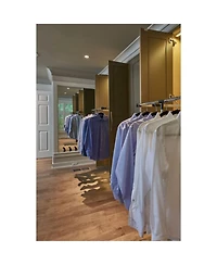 Rev-a-Shelf 26" - 35" Adjustable Pulldown Closet Rod, Chrome, Cpdr-2635