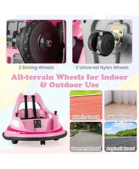 12V Kids Electric Ride On Bumper Car Battery Powered with Remote Control