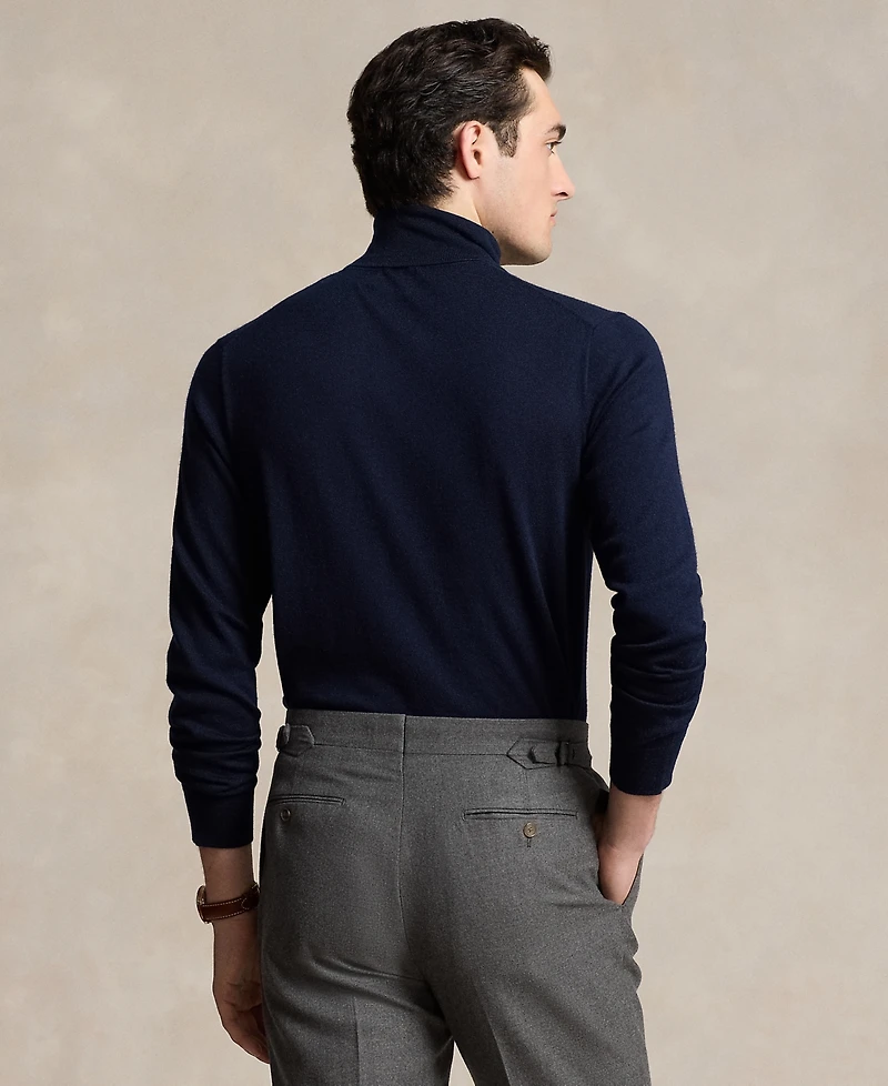 Polo Ralph Lauren Men's Washable Wool Turtleneck Sweater