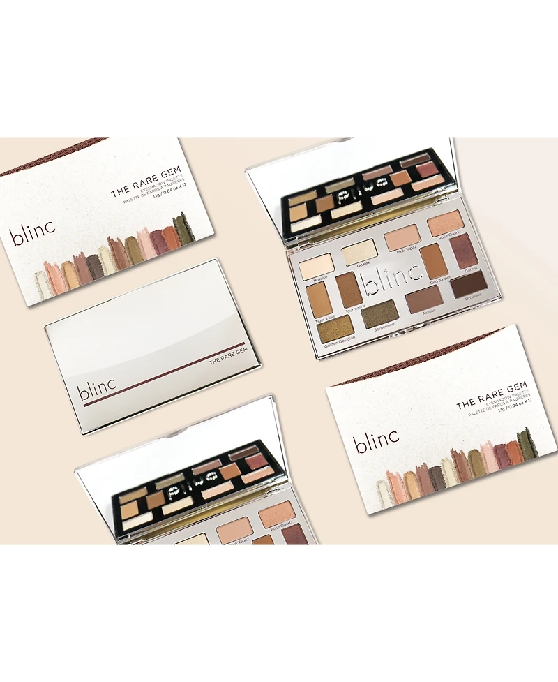 Blinc The Rare Gem: 12 pc Eye Shadow Palette