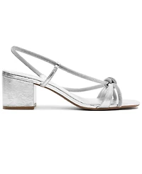 Arezzo Women's Leila Mid-Block Sandals