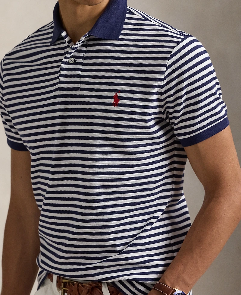 Polo Ralph Lauren Men's Classic-Fit Striped Mesh Shirt