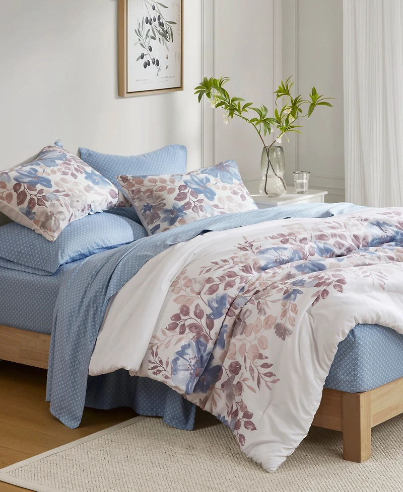 Madison Park Essentials Luna Floral 7-Pc. Comforter