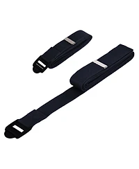 BalanceFrom Fitness 7 Piece Yoga Set with Mat, Stretch Strap, & Knee Pad, Black