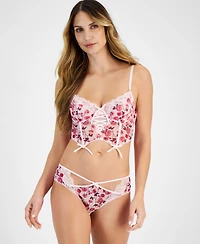 I.n.c. International Concepts Women's Printed Mesh Hipster Underwear, Exclusively at Macy's