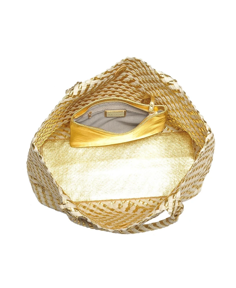 Moda Luxe Solana Woven Tote