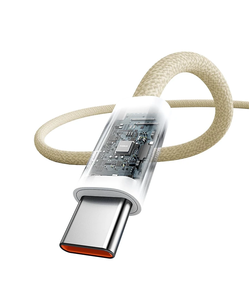 Baseus Usb-c to Usb-c Cable 100W Usb Charging Cable 3.3ft, Yellow