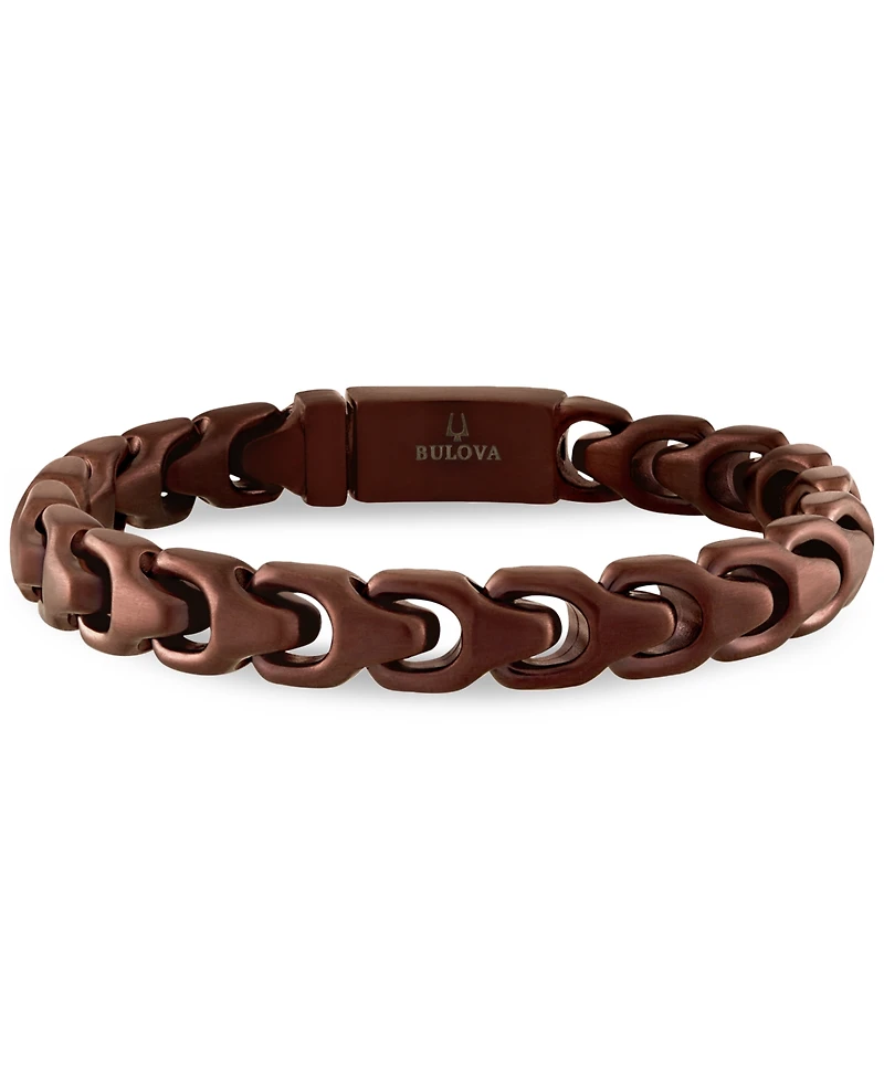 Bulova -Tone Stainless Steel Link Bracelet
