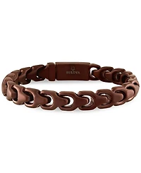 Bulova -Tone Stainless Steel Link Bracelet