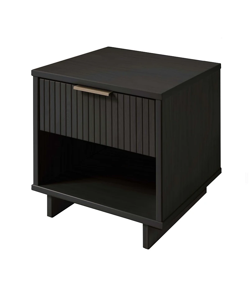 Manhattan Comfort Granville 2-Piece 1-Drawer Nightstand Set