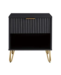 Manhattan Comfort Dumbo -Drawer Modern Nightstand