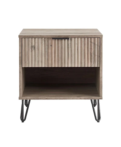 Manhattan Comfort Dumbo 1-Drawer Modern Nightstand