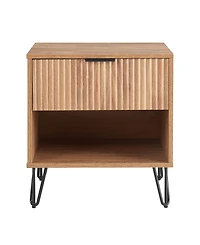 Manhattan Comfort Dumbo 1-Drawer Modern Nightstand
