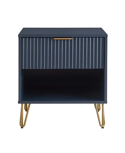 Manhattan Comfort Dumbo 1-Drawer Modern Nightstand