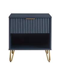 Manhattan Comfort Dumbo 1-Drawer Modern Nightstand