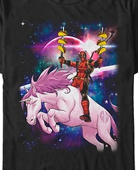 Fifth Sun Men's Taco Unicorn Short Sleeve T-Shirt