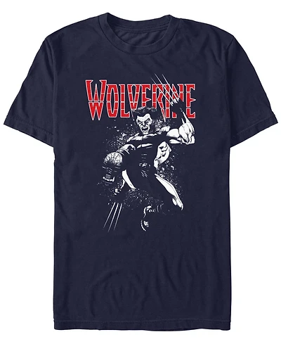 Fifth Sun Men's Wolverine Jump Tour Short Sleeve T-Shirt