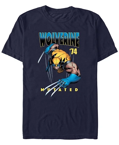 Fifth Sun Men's Wolverine All Mutated Short Sleeve T-Shirt