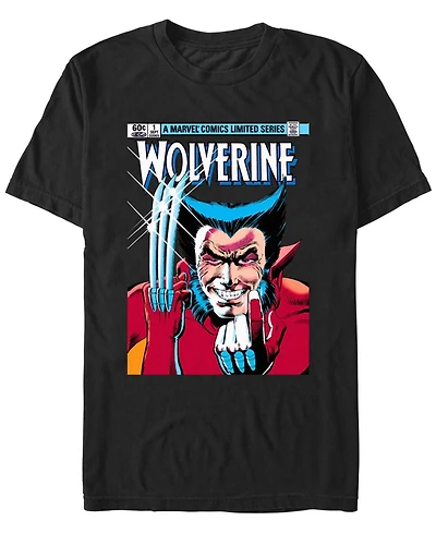 Fifth Sun Men's Mvl Wolverine 1st Issue Short Sleeve T-Shirt