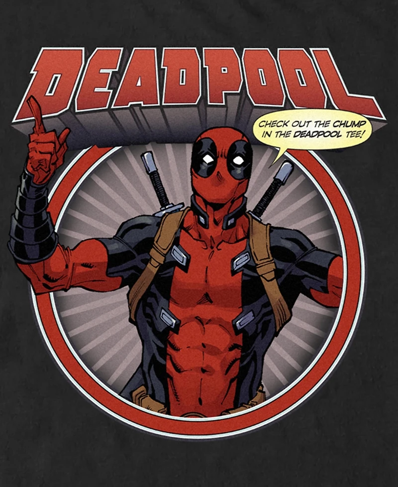 Fifth Sun Men's Deadpool Chump Short Sleeve T-Shirt