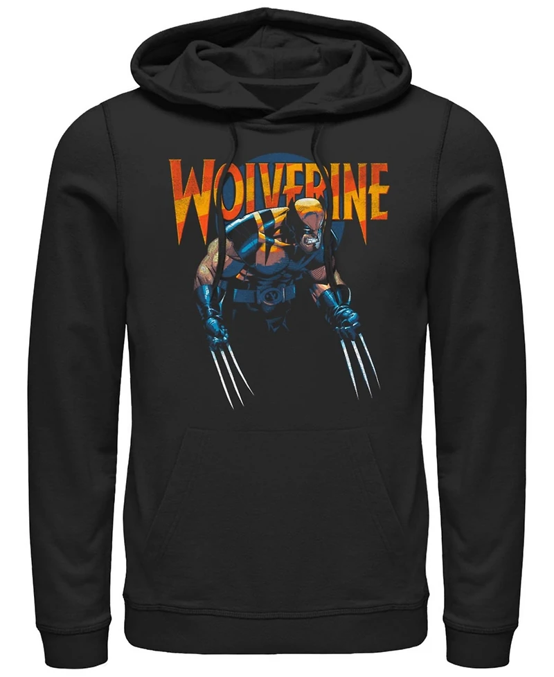 Fifth Sun Men's Dark Wolverine Hoodie Fleece Pullover