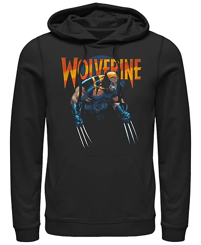 Fifth Sun Men's Dark Wolverine Hoodie Fleece Pullover