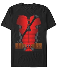 Fifth Sun Men's Deadpool Costume Short Sleeve T-Shirt