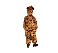 Dress Up America Plush Tiger Costume - Kids Girls & Boys
