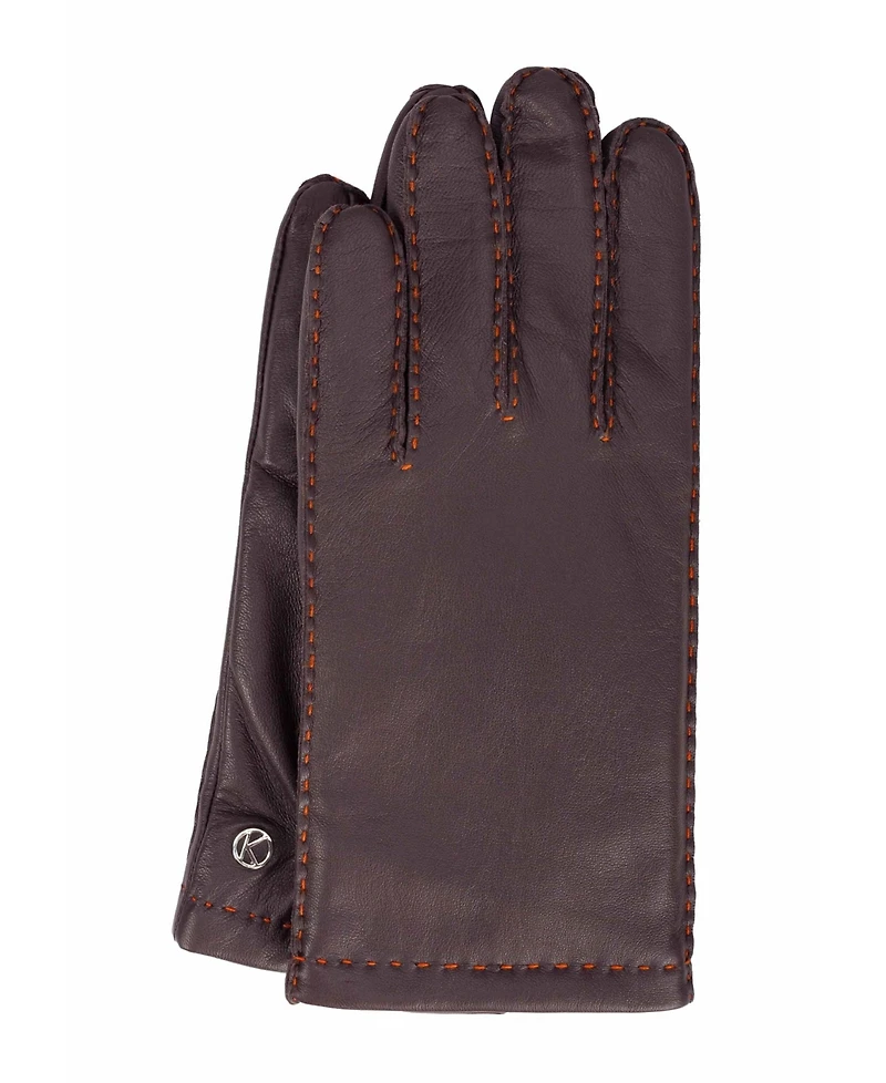 Women`s Hand-sewn Premium Lamb Leather Touchscreen Gloves "Millie