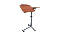 Slickblue Home Use Multifunctional Lifting Computer Desk Brown