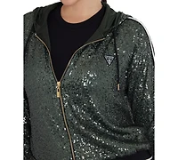 Guess Women's Sequined Hoodie