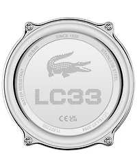 Lacoste Men's LC33 Silicone Strap Watch 45mm