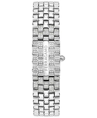 Ferragamo Women's Secret Diamond (3/4 ct. t.w.) Stainless Steel Bracelet Watch 19x30mm