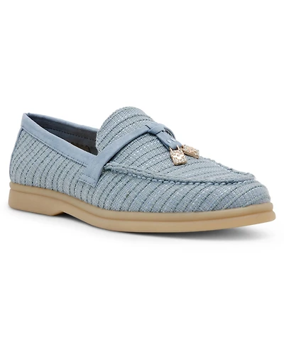 Anne Klein Women's Sadrine Slip Linen Loafers